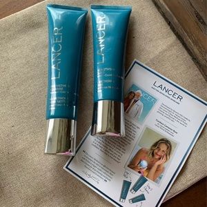 NEW 2 pc Lancer the method cleanse & polish set